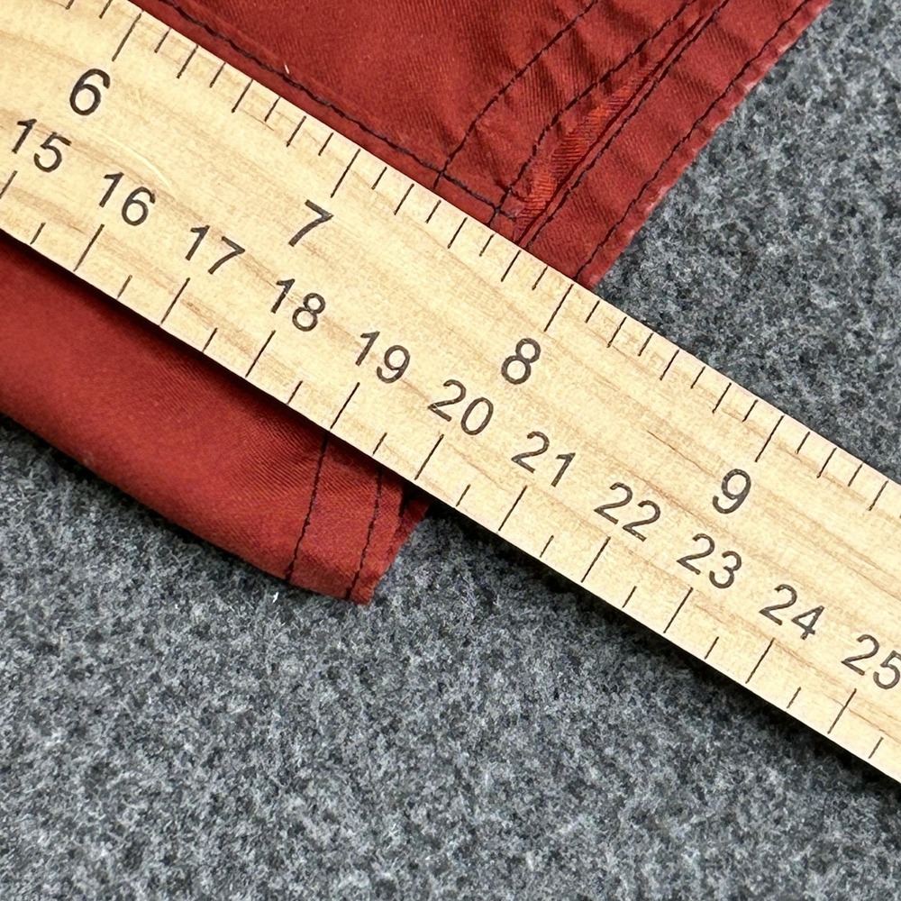 Patagonia Board Shorts Mens 33 Orange Swim Trunks Drawstring Zip Pocket Surf - Picture 11 of 11